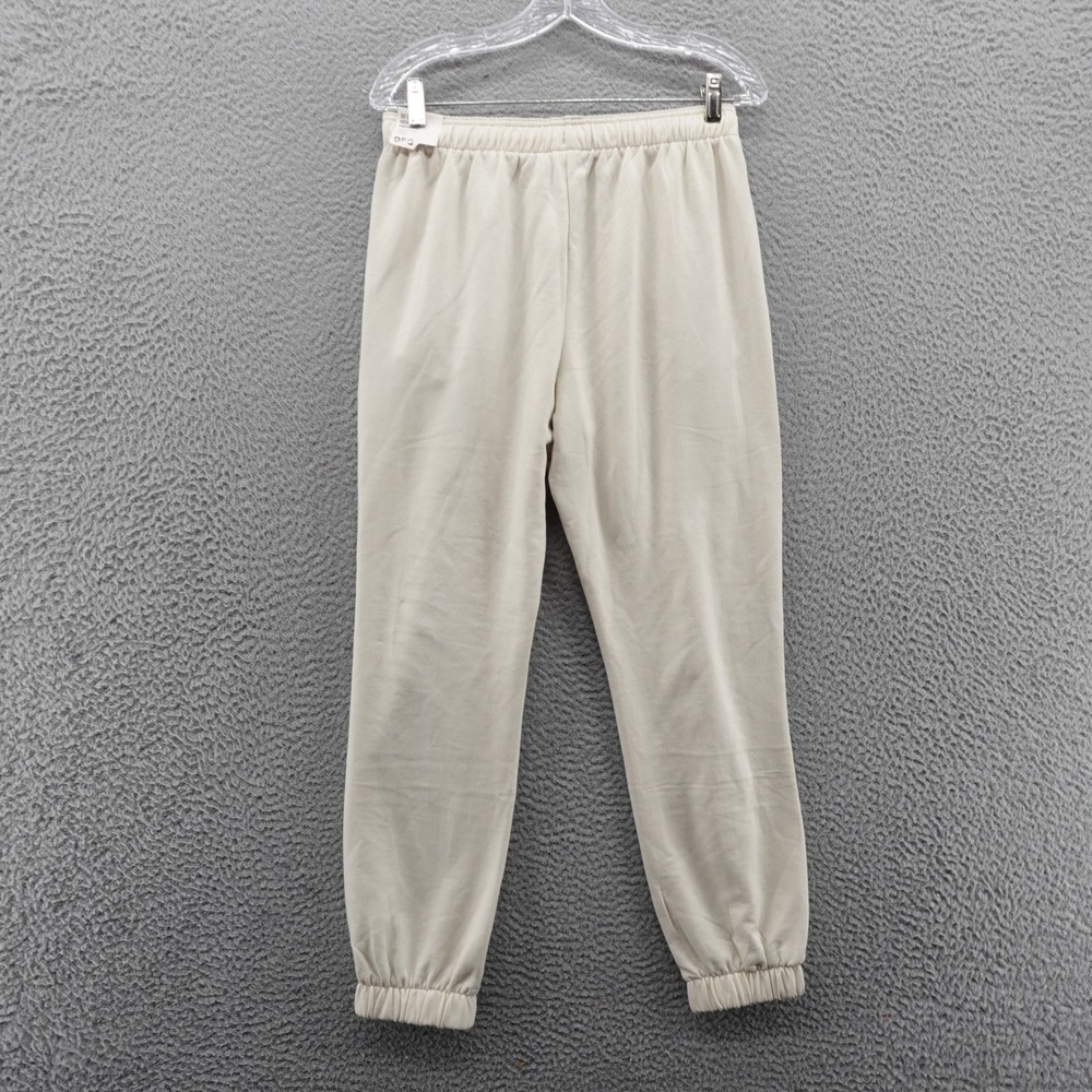 DSG So Soft Cinch Pant Womens Small Cream High Rise Sweatpants NEW - Picture 2 of 16